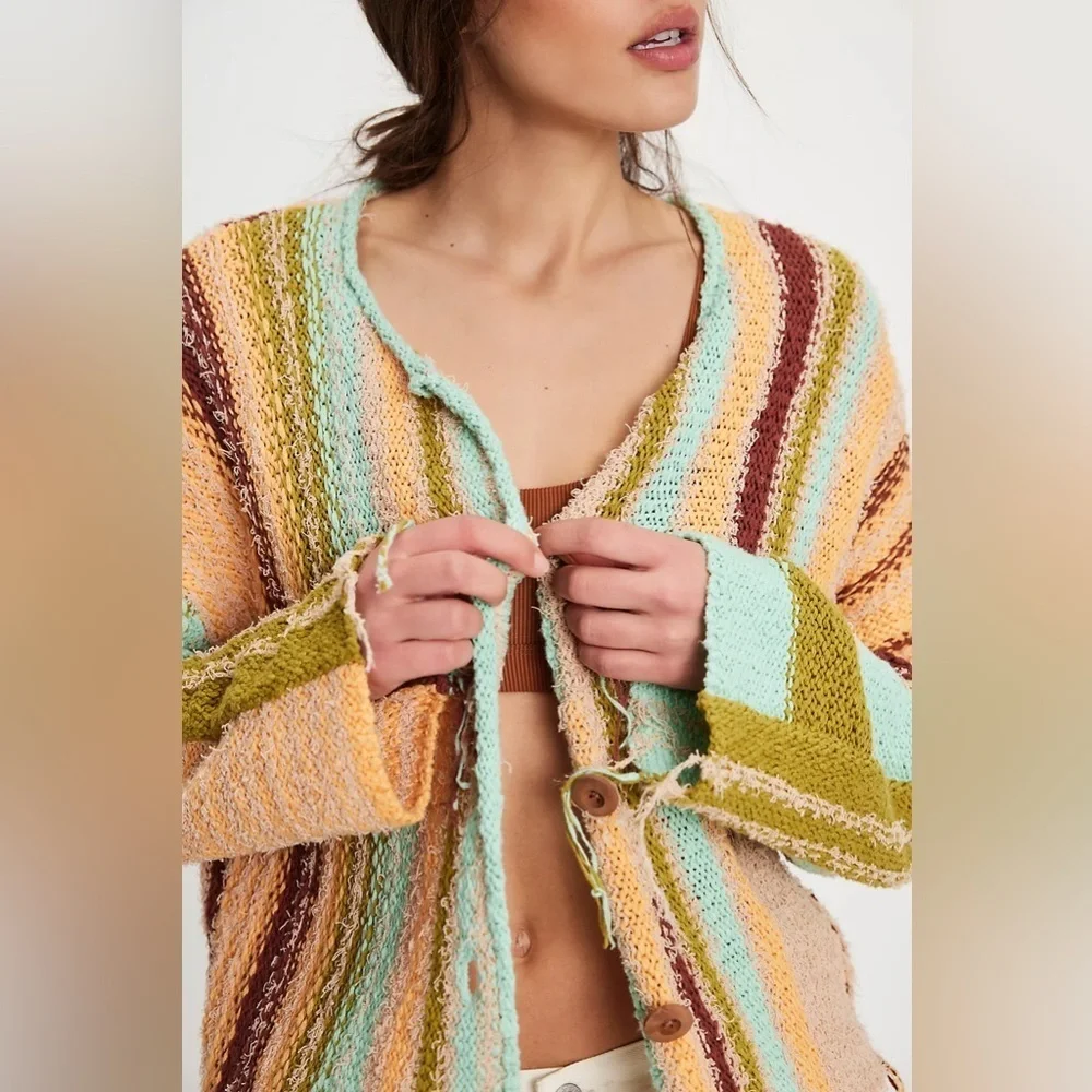 Free people Baja Cardi